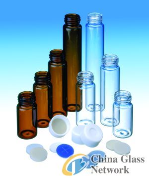 tubular glass vials