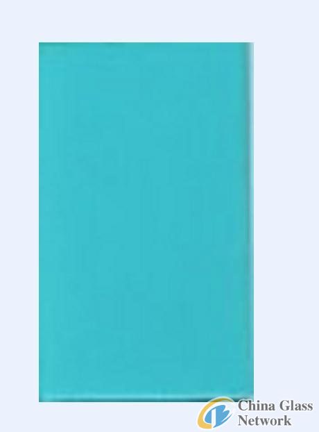 4mm,5mm,6mm Ocean Blue Painted Float Glass