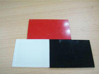 PAINTED GLASS-WHITE,BLACK AND RED WITH CSI CERTIFICATION:AS/NZS 2208:1996