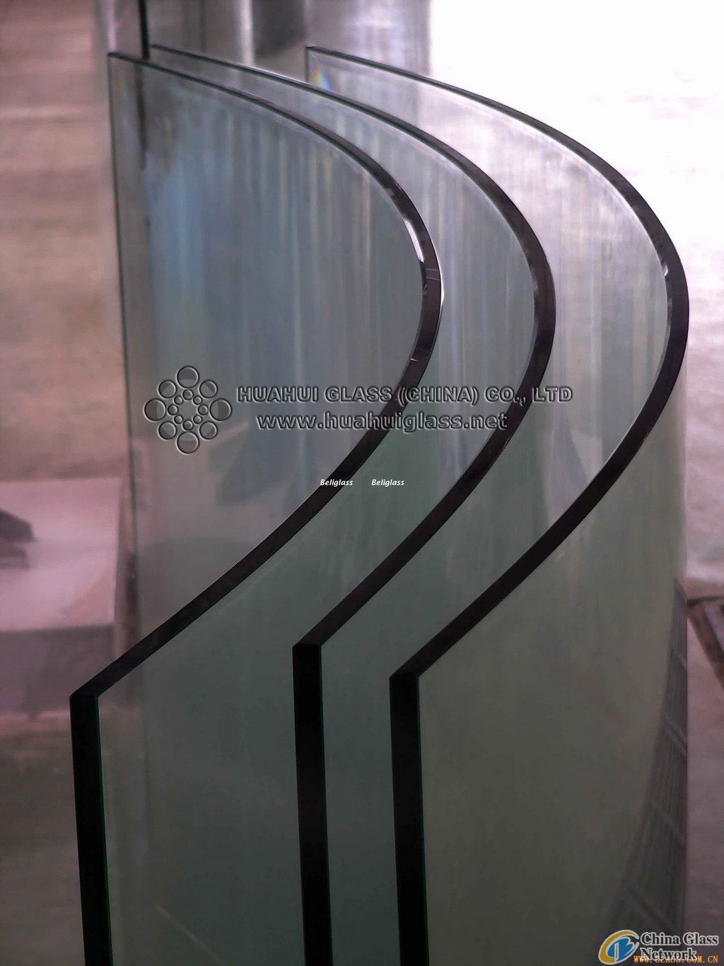 9mm bent tempered glass