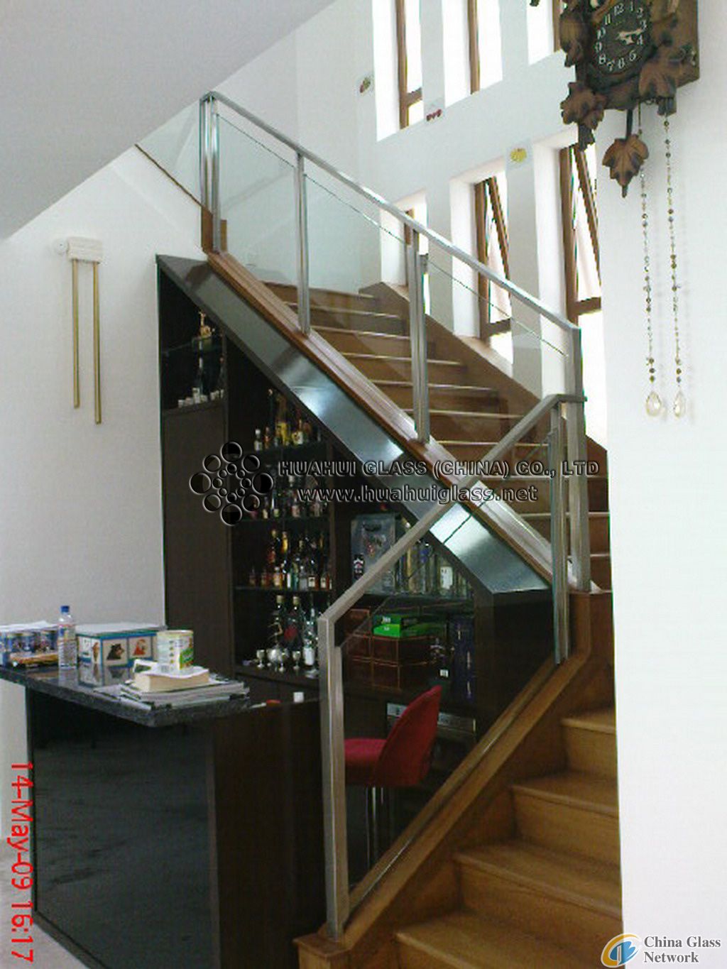 10mm toughened railing glass