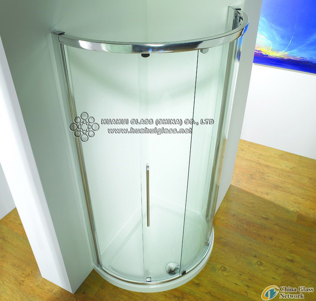 9mm curved toughened glass