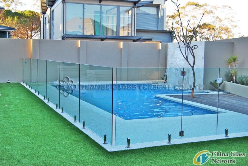 10mm  frameless fence