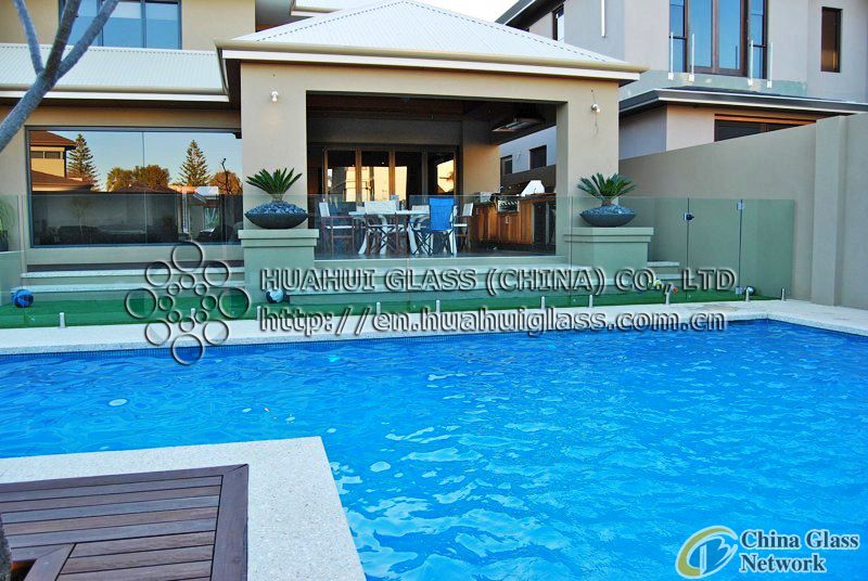 12mm tempered glass pool fence