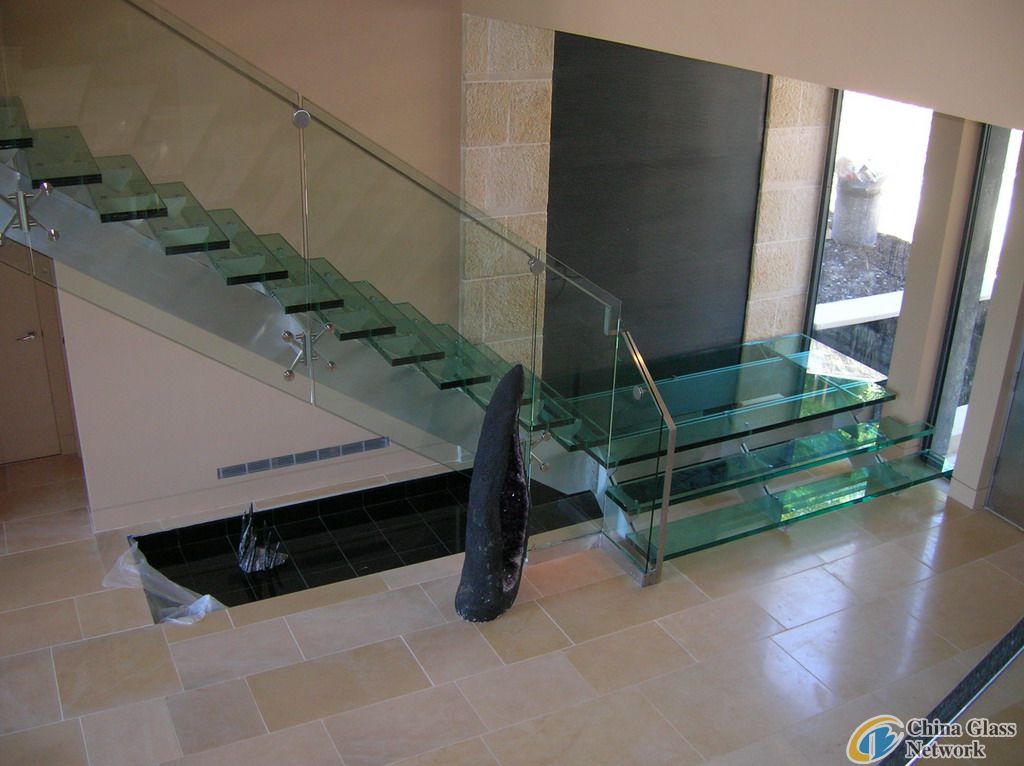 8mm stair glass