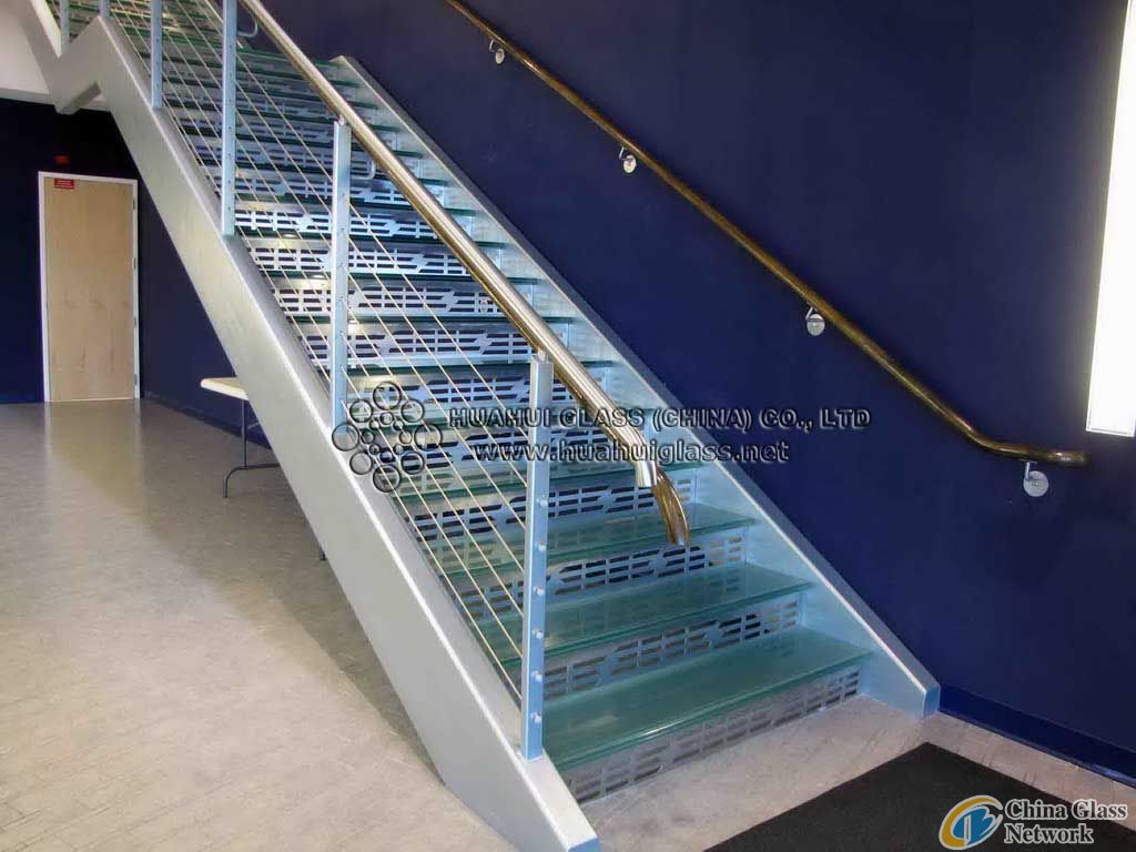 10mm tempered glass stairway