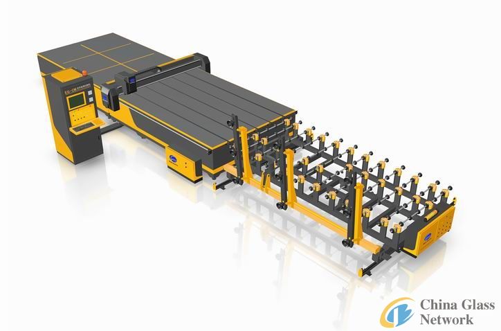 EG-CM3020 shaped glass cutting machine(one side with one station)