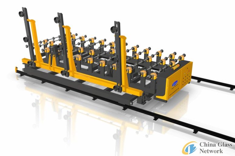 EG-CM3725 auto glass loading table(one side with two stations)