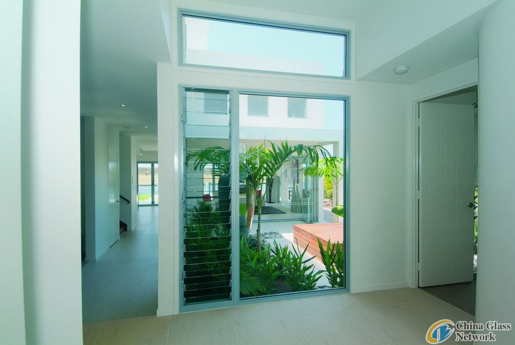 8mm industrial glass door