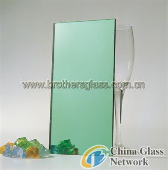 Dark Green Reflective Glass