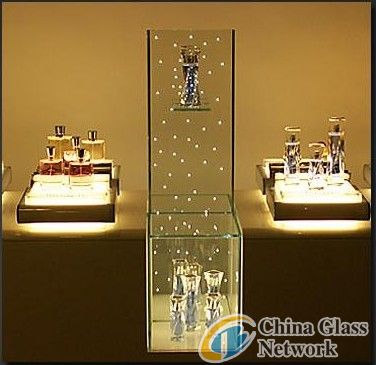 showcase led glass