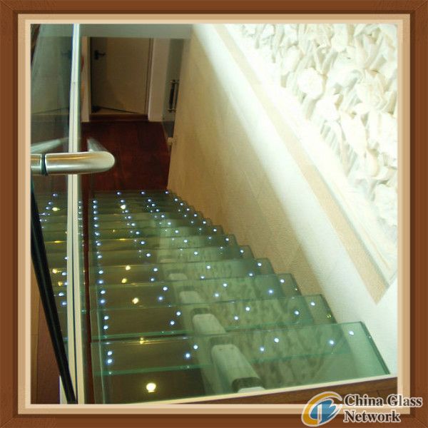 supply led glass for stair