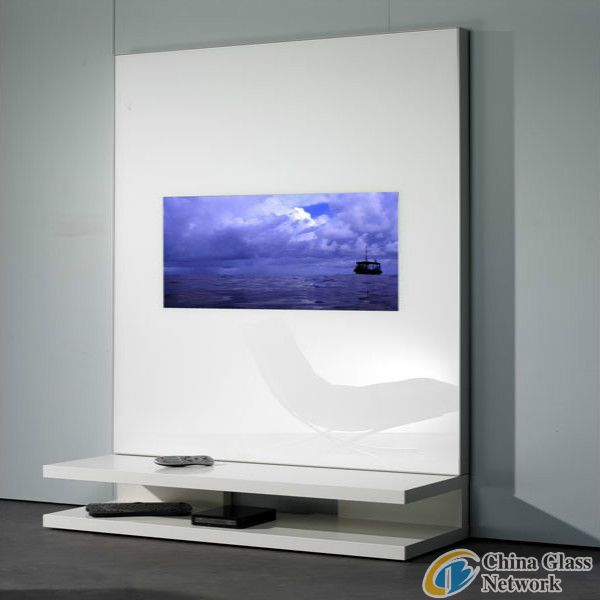 Advertising TV mirror