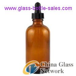 Sell 2oz Amber Boston Round Bottle