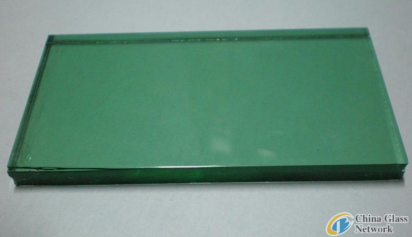 Dark green float glass