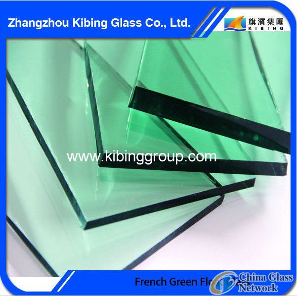 F Green glass/French green float glass