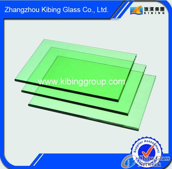 5mm Dark green float glass