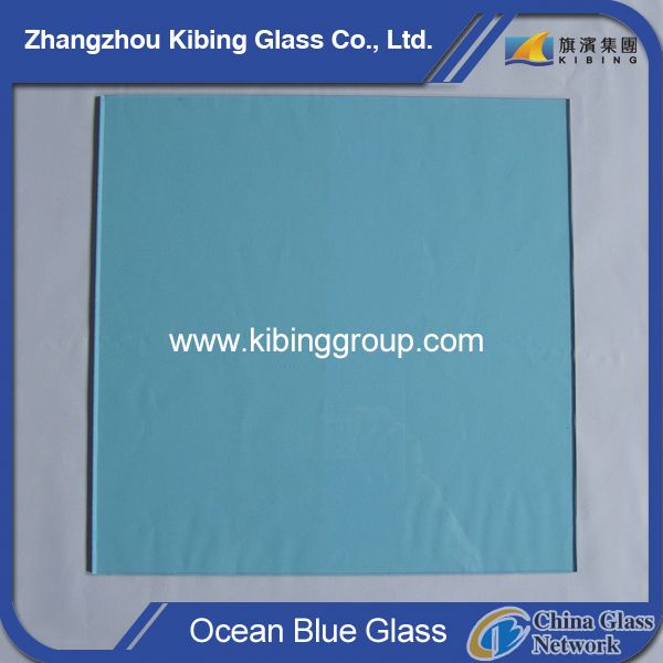 5mm Ocean Blue tinted glass