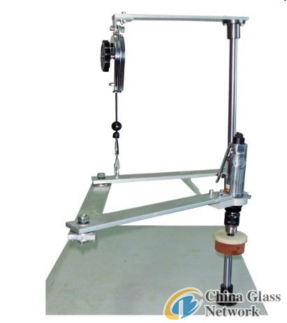 Manual Low-E Glass Hole Edge Polishing Machine