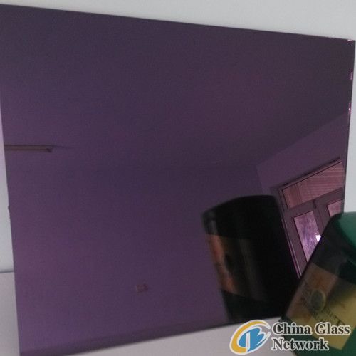 Purple mirror glass