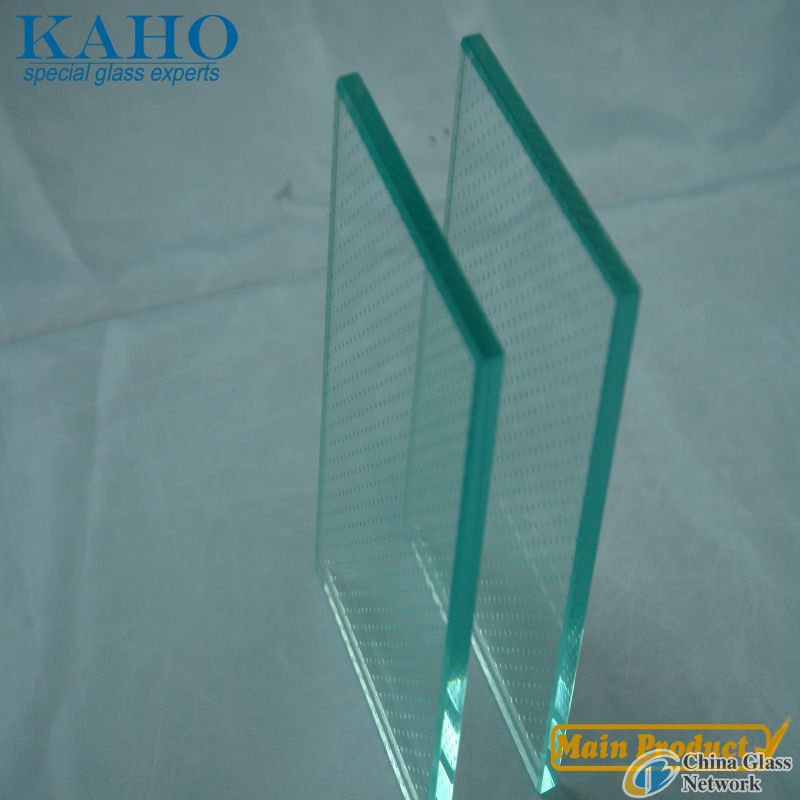 Anti-slip glass