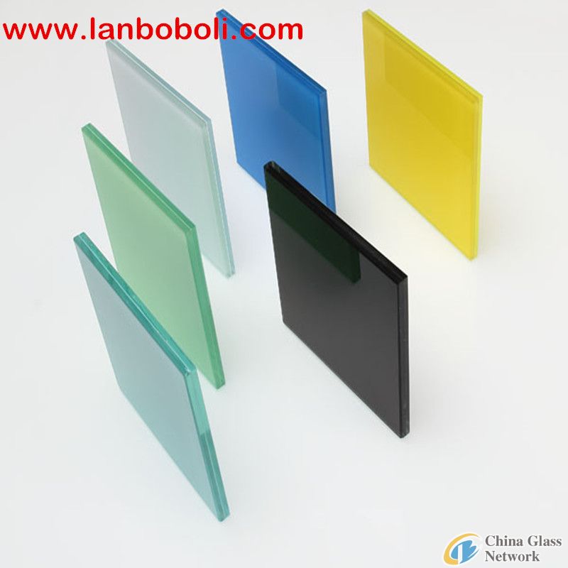 Colorful Laminated Glass