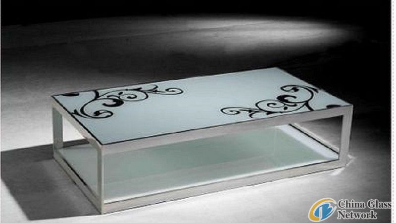 silk printing furniture glass