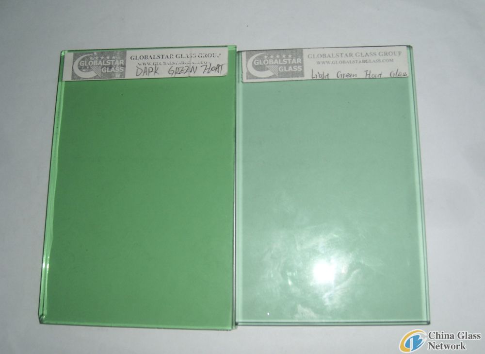 dark green float glass