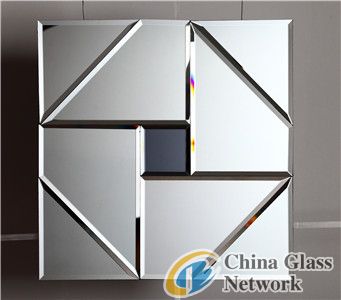 Bevel silver mirror, color mirror,YFT-001