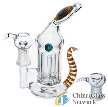 Popular selling glass smoking water base