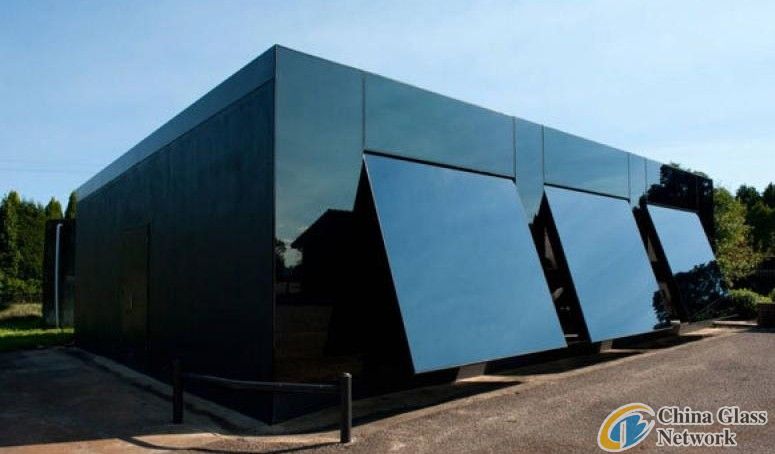 high quality black curtainwall glass