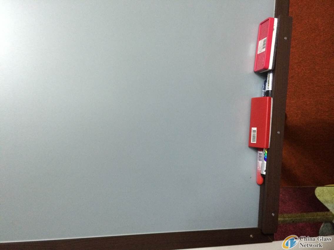 5mm Clear coated writing board glass