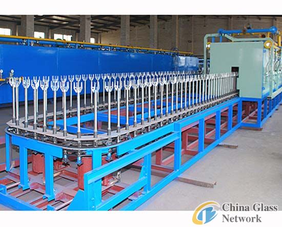 W-type hollow glassware tempering furnace