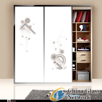 Sliding door glass