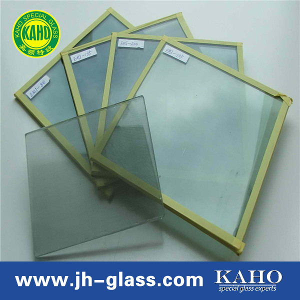 EMI ITO layer shielded glass