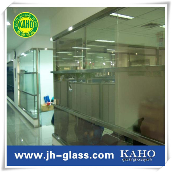 EMI shielded mesh foil window glass