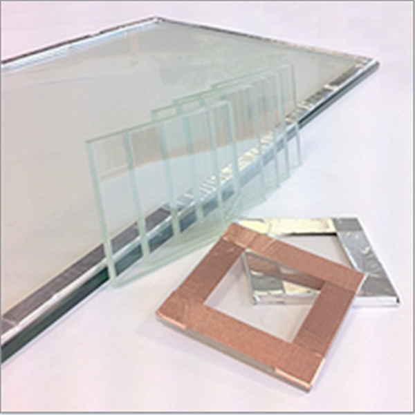 transparent RFI shielded glass