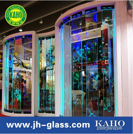 light base crystal led glass 3d laser