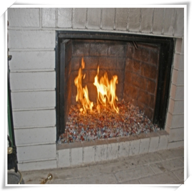 ceramic glass fireplace doors