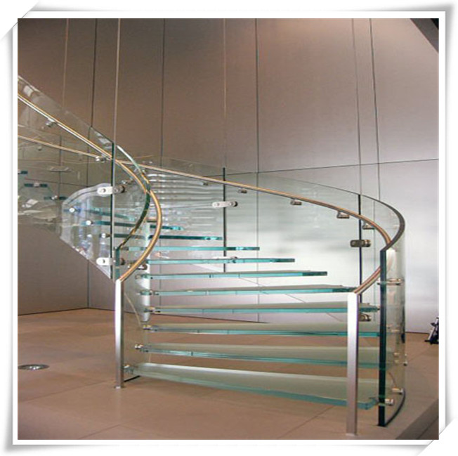 laminated safety glass for stairs