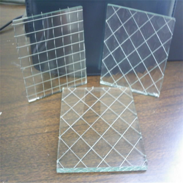 6mm wire pattern glass