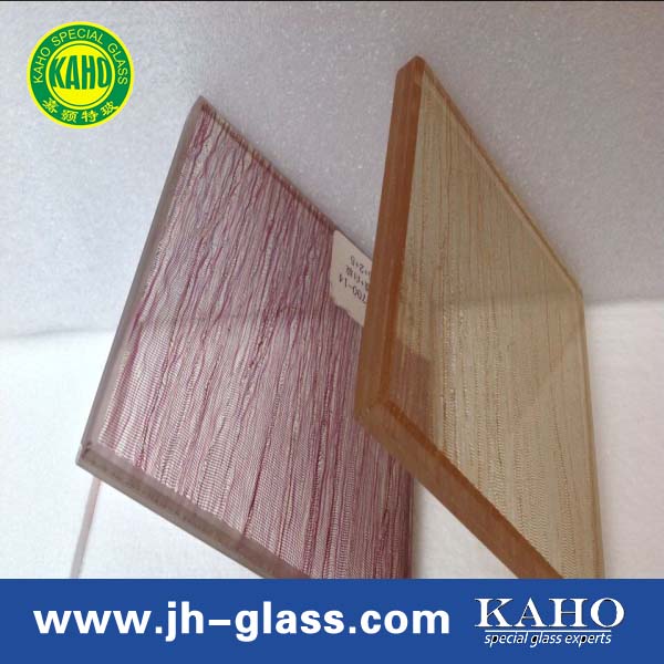 spun silk wire glass