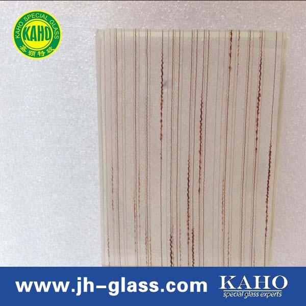 spun silk laminated glass