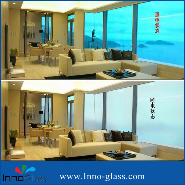 High Quality Self-Adhesive PDLC Film on Washing Room Window