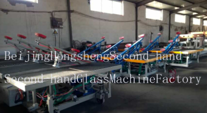 Second hand glass loading machine