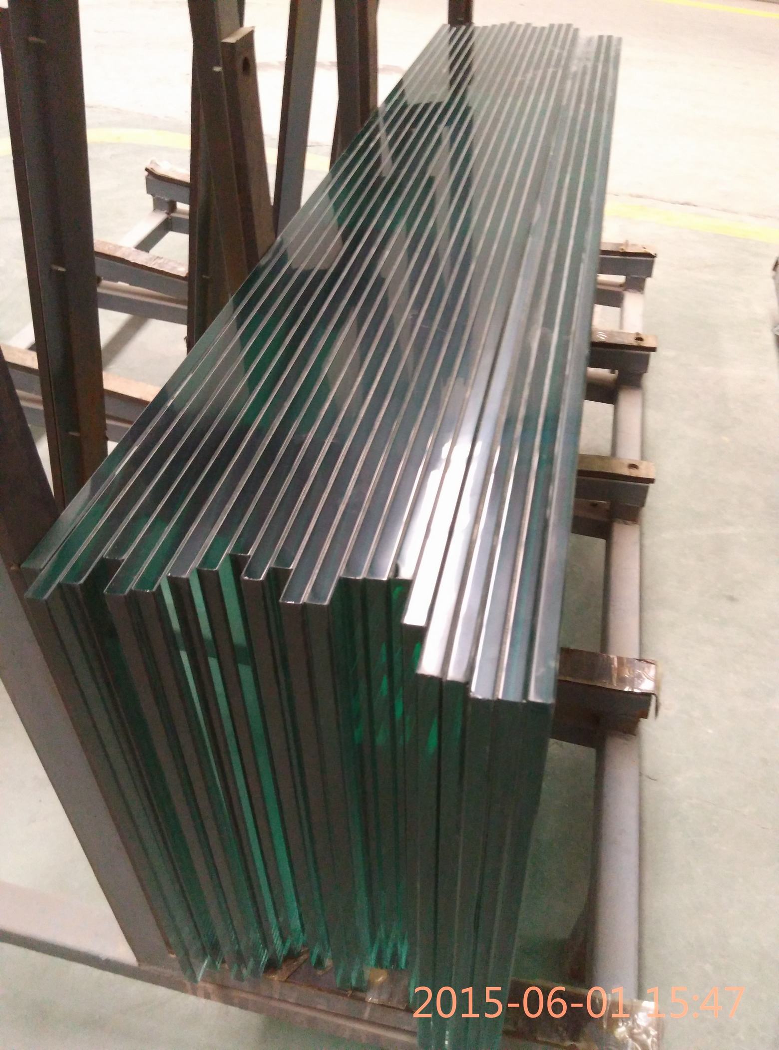 10mm fine polished tempered glass