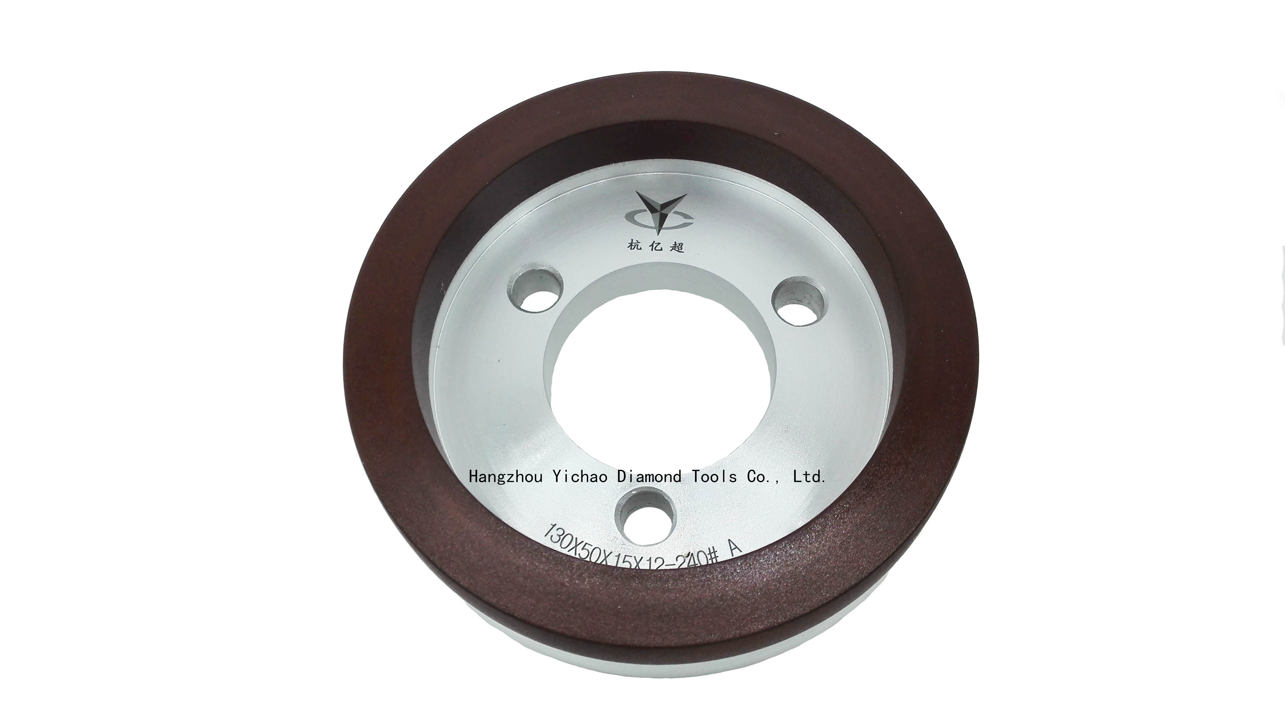 Chamfer resin wheel