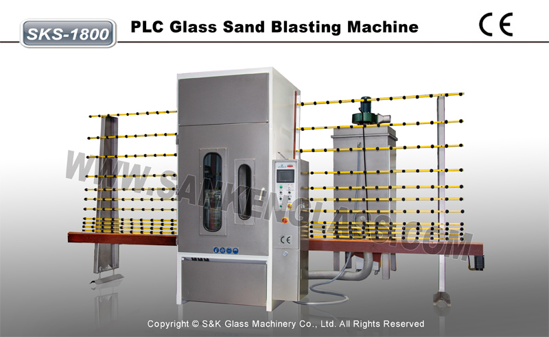 Glass Sand Blasting machine