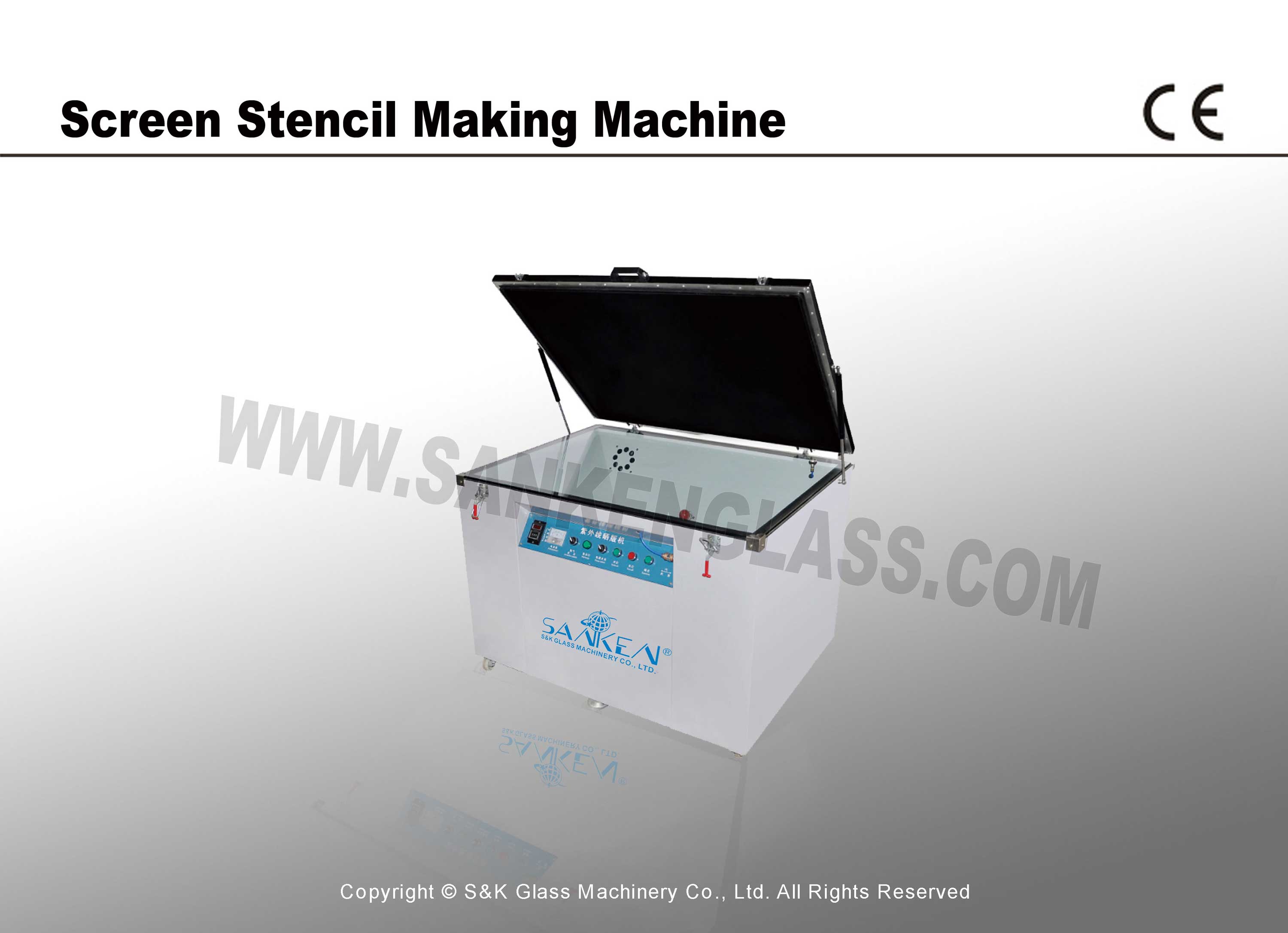 Silk Screen Stencil Making Machine