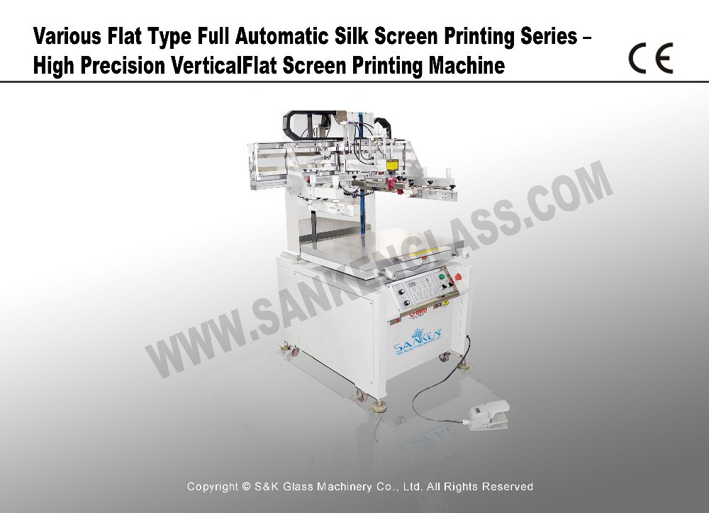 Automatic Silk Screen Printing Series-Precision Vertical Flat Silk Screen Printing Machine